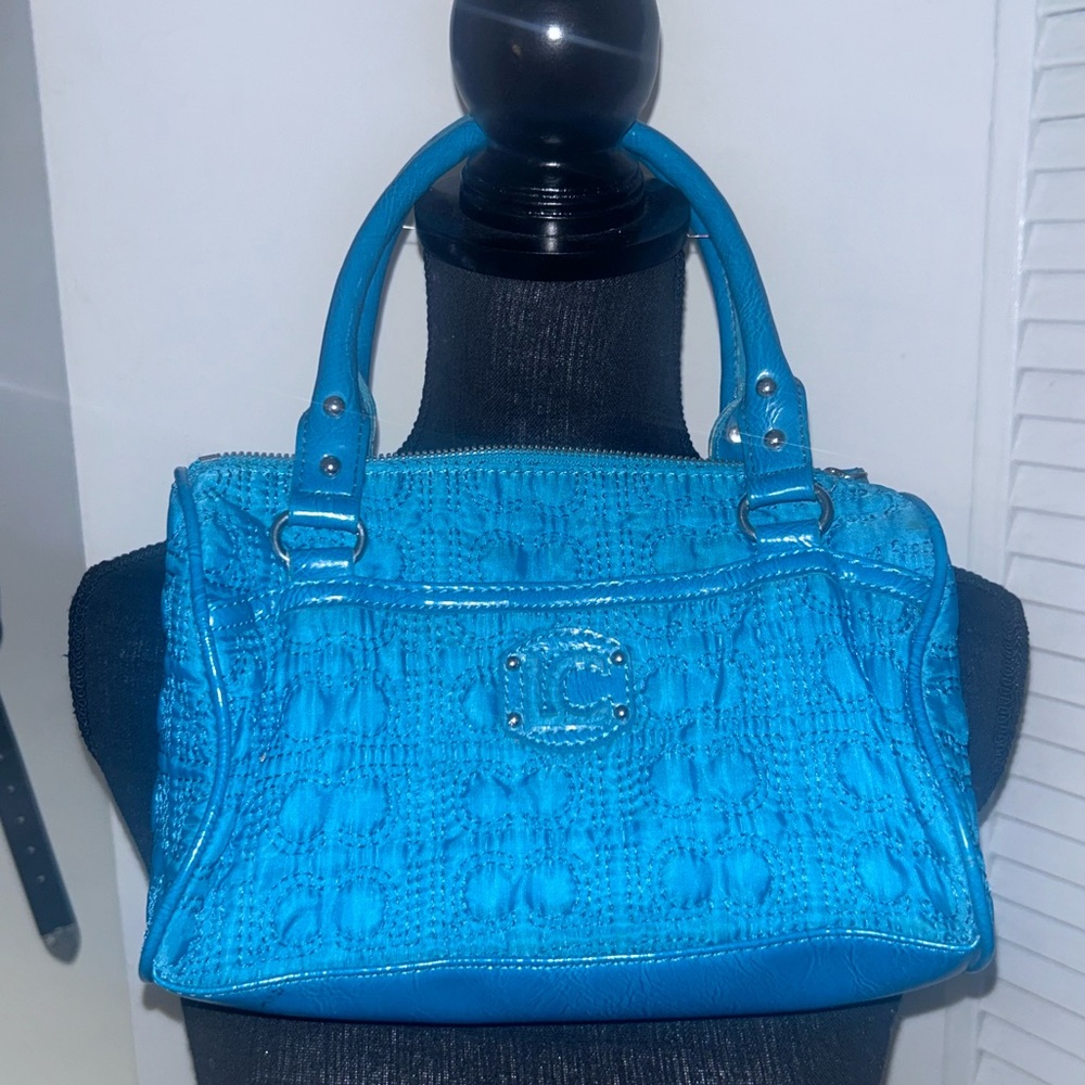 Y2k Liz Claiborne Vintage Blue HandBag